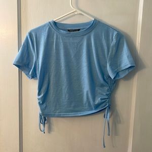 Light blue Shein crop top size medium!